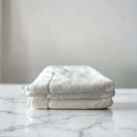 Juego 3 pisos de baño 680gr blancos