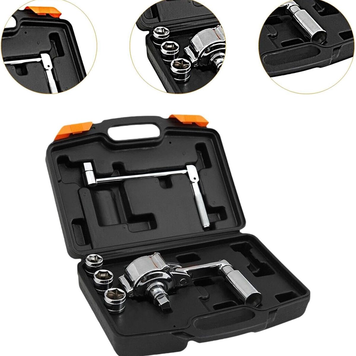 GENERICO - Llave Multiplicadora De Neumáticos Torsionales De Aleación