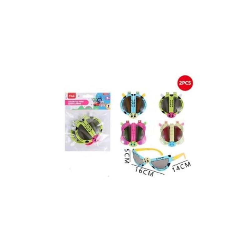 GENERICO - Lentes Plegables Mariquita 5x 16x 14 Cm 2 Pcs