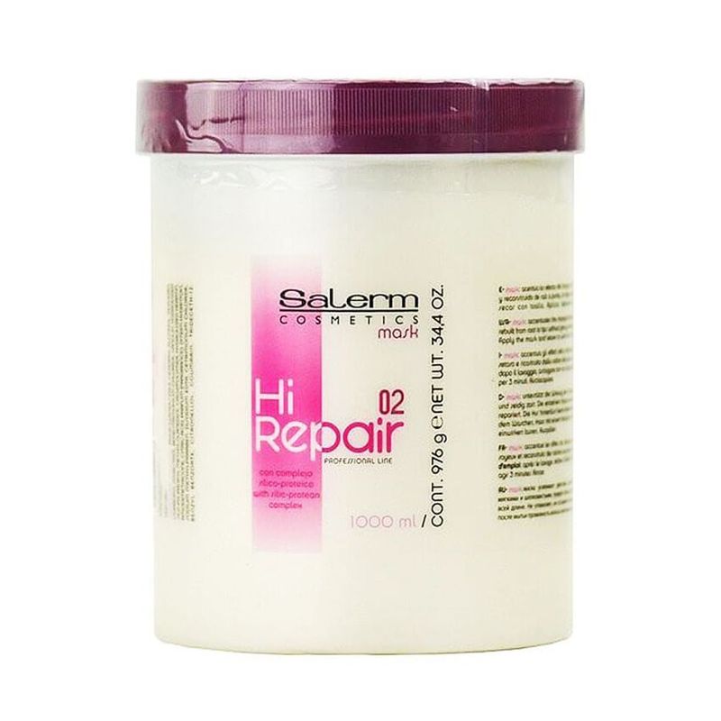 SALERM - Salerm Hi Repair 02 Tratamiento Profesional Reparador 1000ml.-