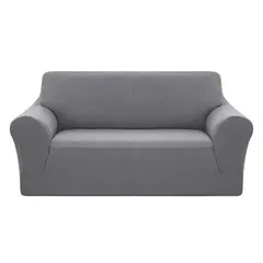 GENERICO - Cubre Sillon Funda de tela elasticada PREMIUN Cuadrille de 4 CUERPOS