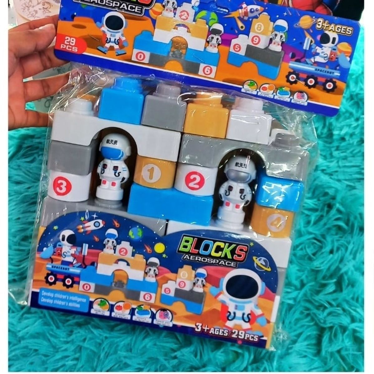 LOS CHINOS - lego bloques de construccion astronauta 29 pzs