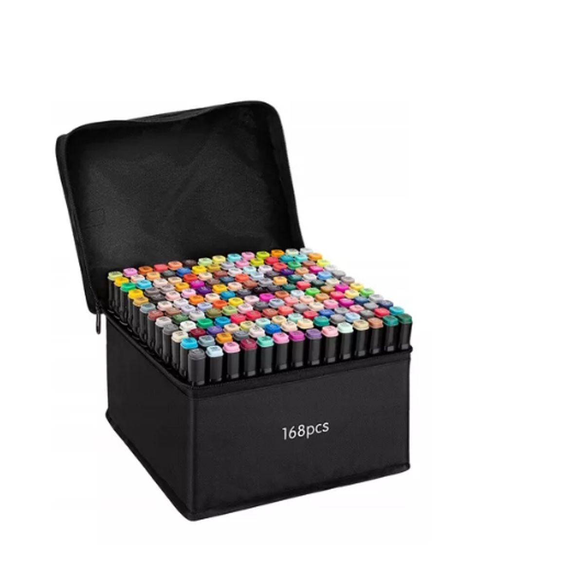 GENERICO - Set De Plumones 168 Marcadores Touch Plumones Doble Puntar