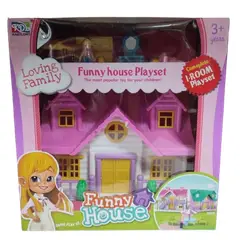 GENERICO - Casa De Juguete Niña Con Accesorios Varios Funny House