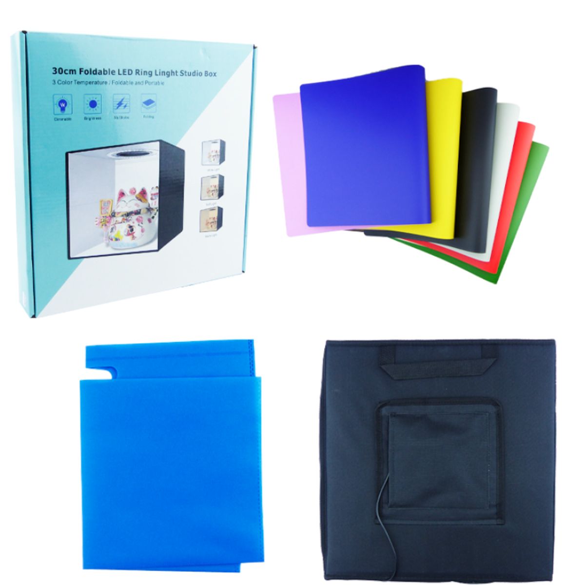 GENERICO - Mini Estudio Fotografico Profesional USB