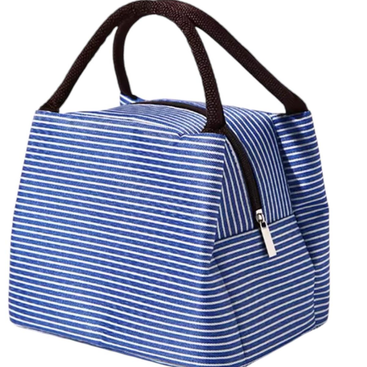 GENERICO - Lonchera Bolsa Termica Colación Almuerzo Portatil Unisex Azul