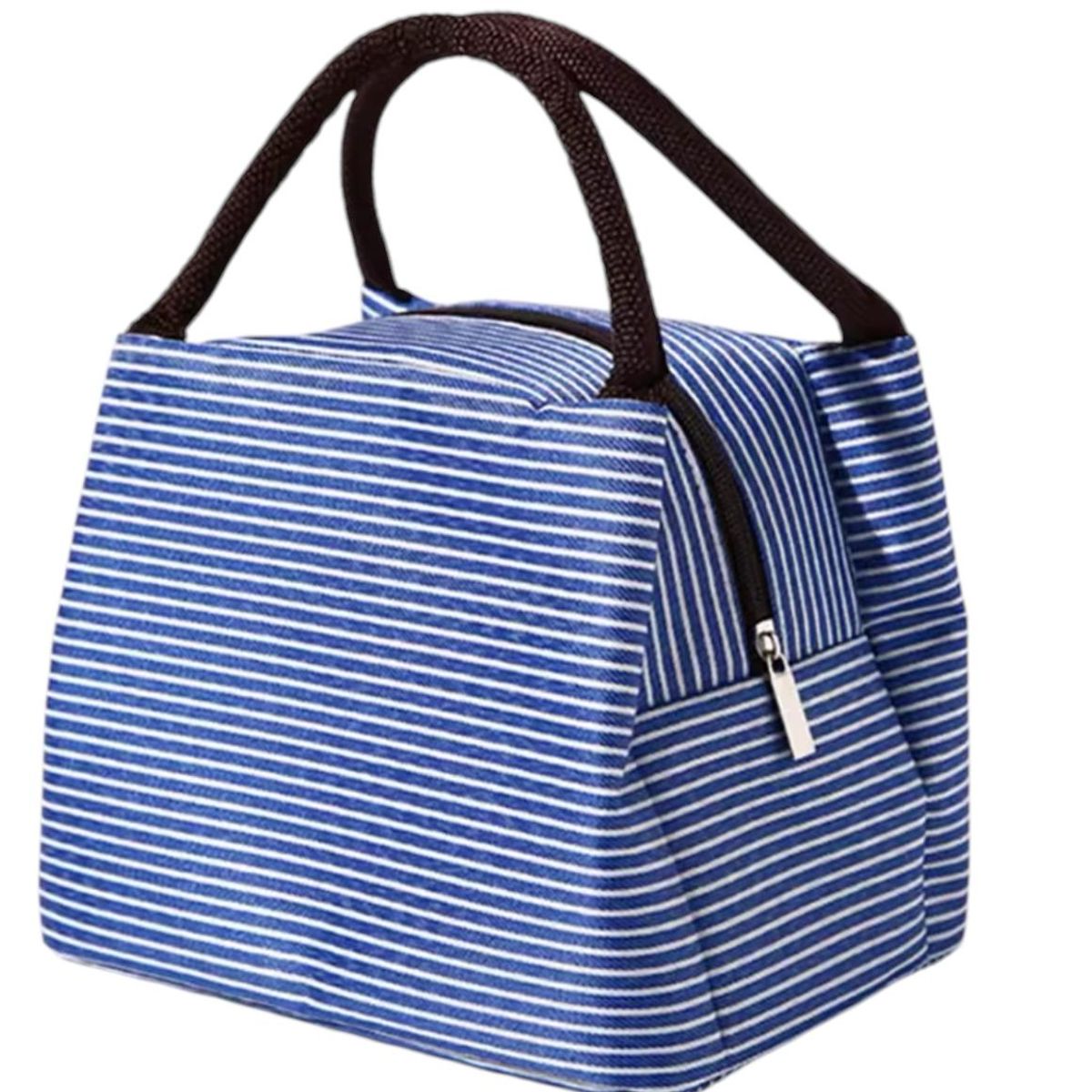 GENERICO - Lonchera Bolsa Termica Colación Almuerzo Portatil Unisex Azul