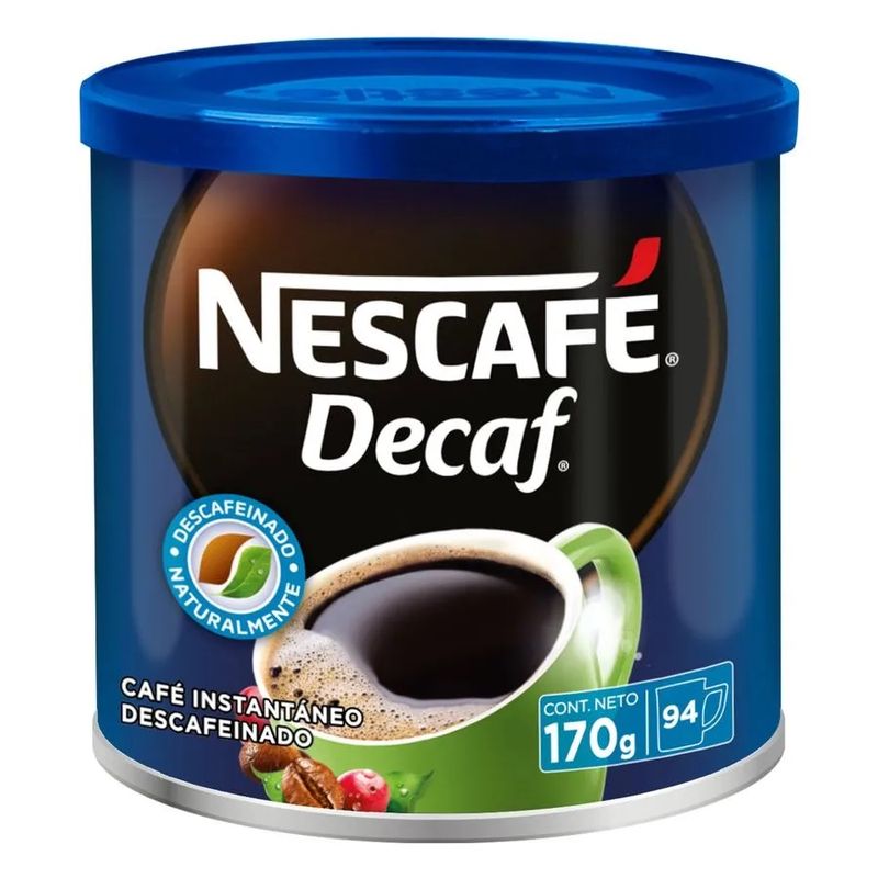 NESTLE - Café Nescafé Decaf Tarro 170 Gr