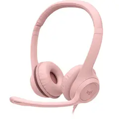 LOGITECH - AUDIFONO USB H390 ROSA