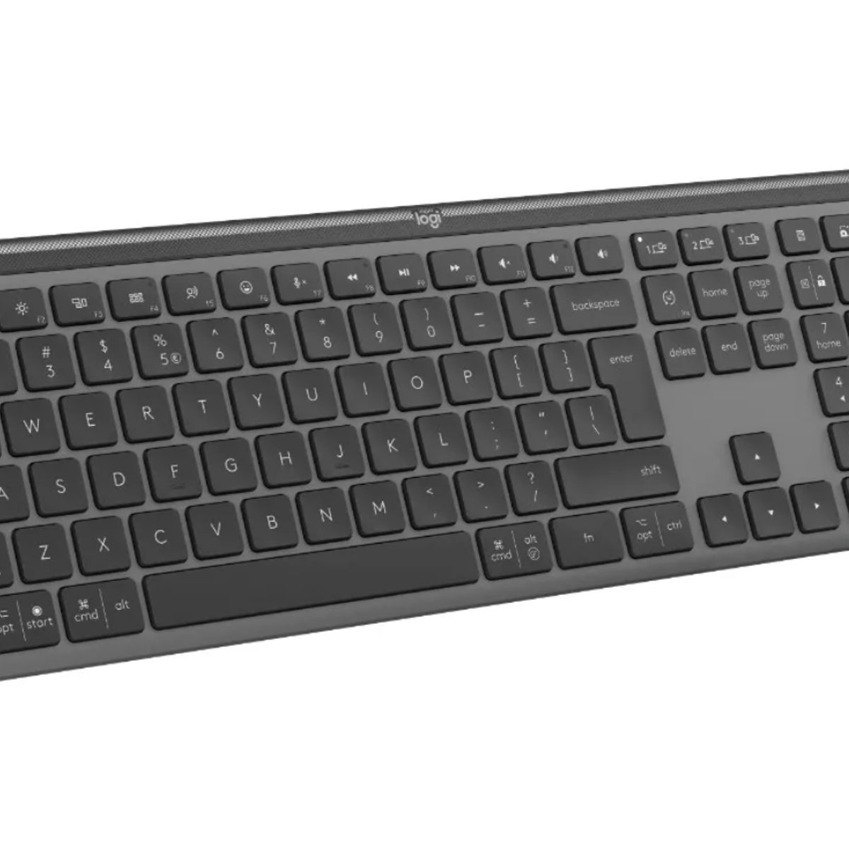 LOGITECH - Teclado Inalámbrico Logitech Signature Slim K950 gris Idioma Español