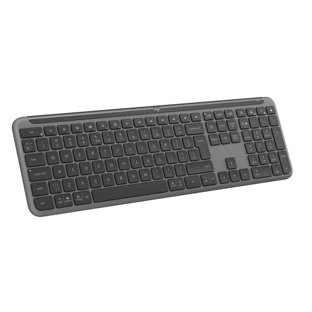 LOGITECH - Teclado Inalámbrico Logitech Signature Slim K950 gris Idioma Español