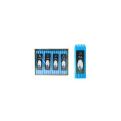 GENERICO - Vela Azul 150mmx20cm 4pcs