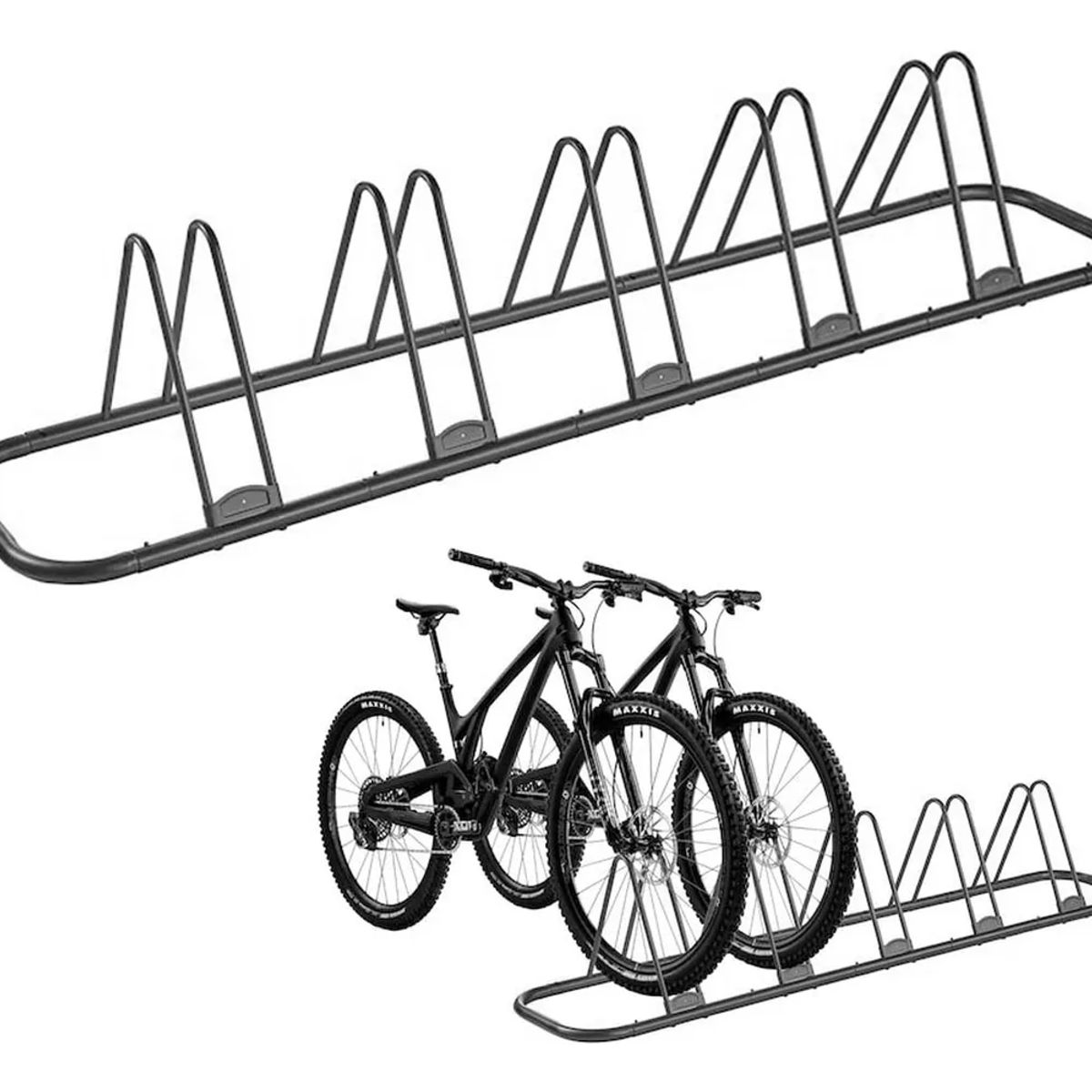 DEKANO - Estantes Ajustablessoporte De Estacionamiento P5 Bicicleta