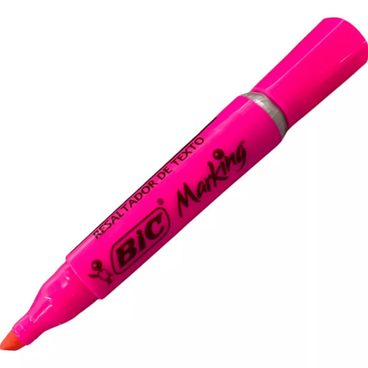 GENERICO - Resaltador BIC Marking Biselado Fluorescente 1 Unidad