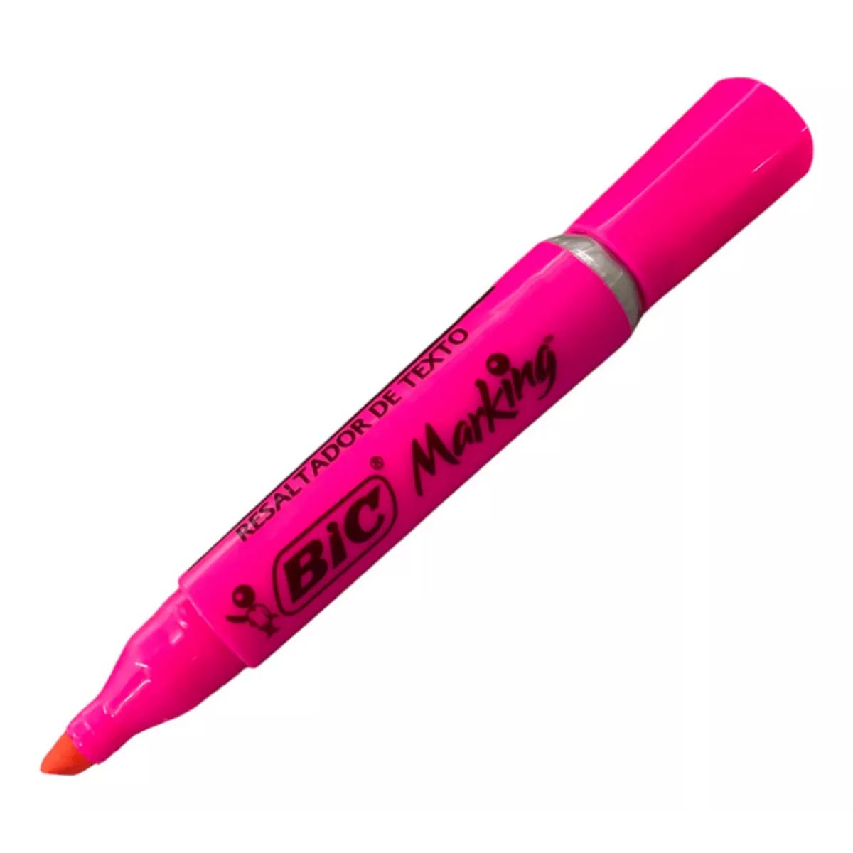 GENERICO - Resaltador BIC Marking Biselado Fluorescente 1 Unidad