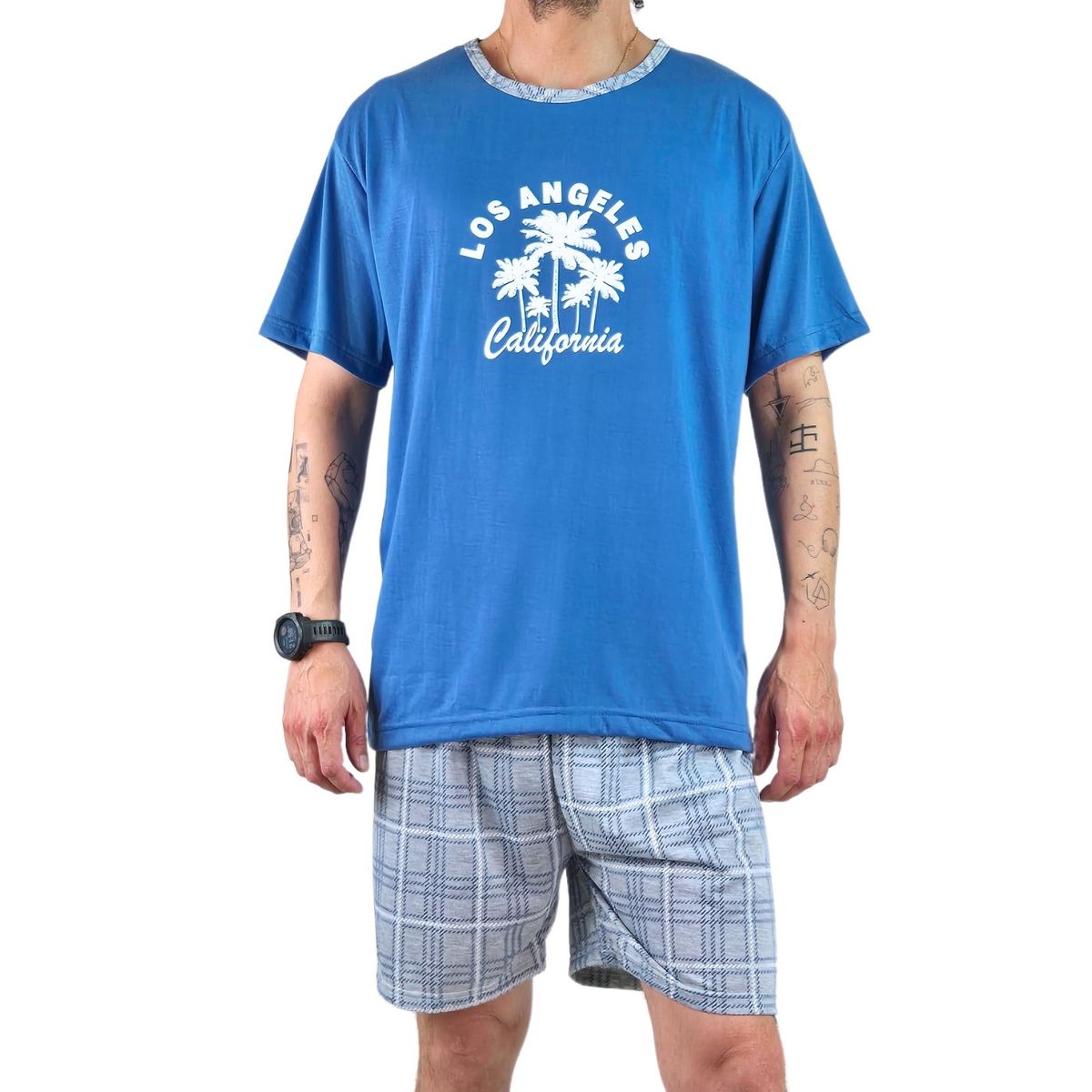 LIKE SHOP - Pijama Hombre Verano Short 526