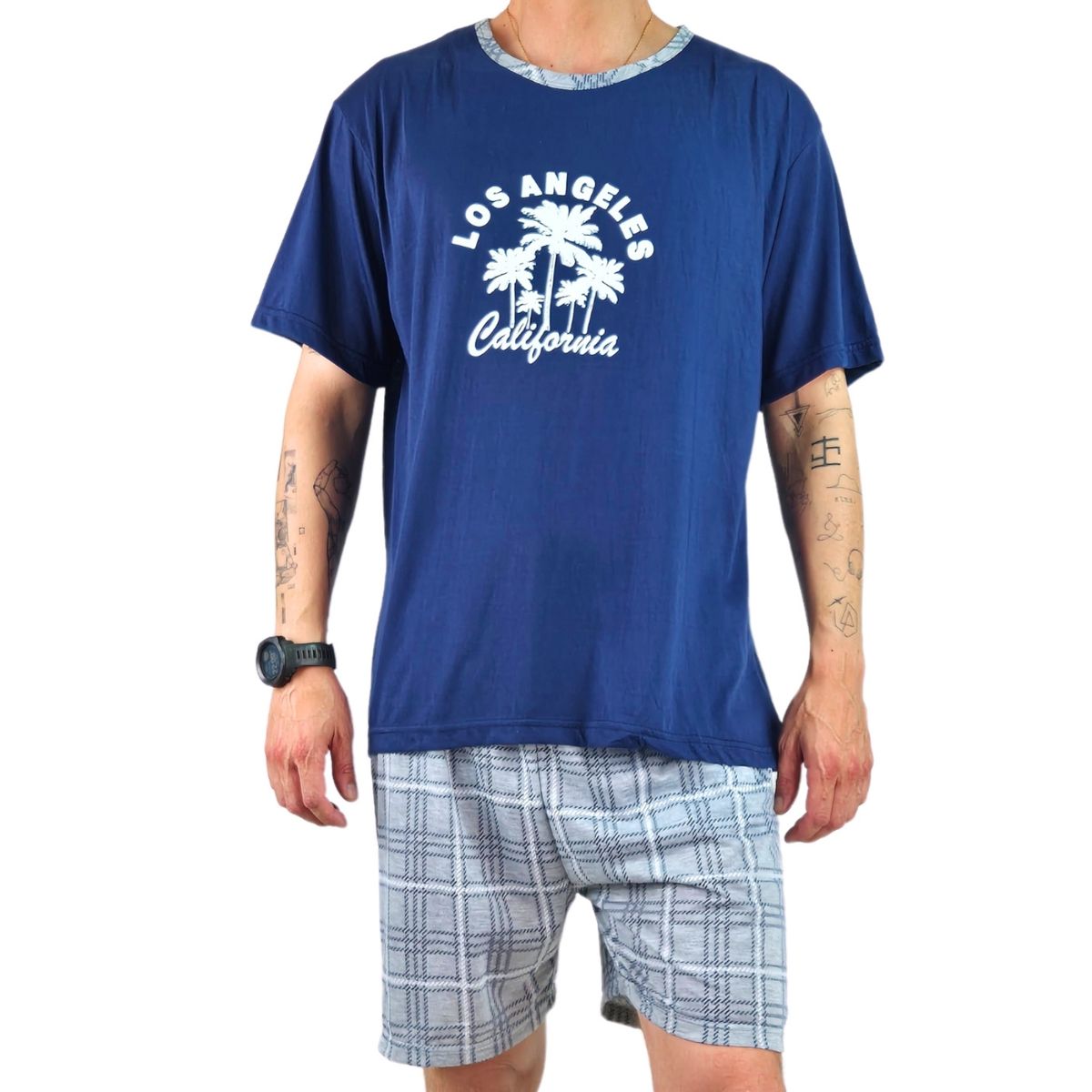 LIKE SHOP - Pijama Hombre Verano Short 526