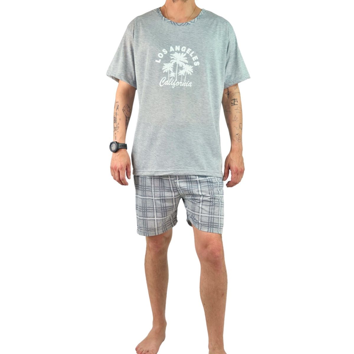 LIKE SHOP - Pijama Hombre Verano Short 526
