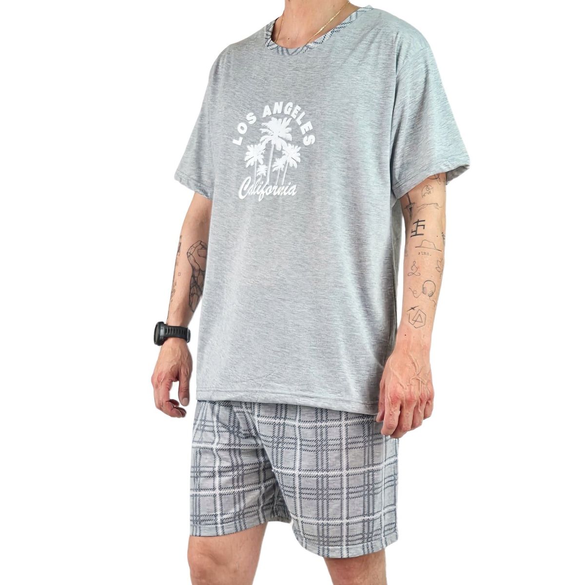 LIKE SHOP - Pijama Hombre Verano Short 526