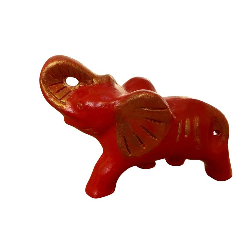 GENERICO - ELEFANTE ROJO DORADO PROSPERIDAD