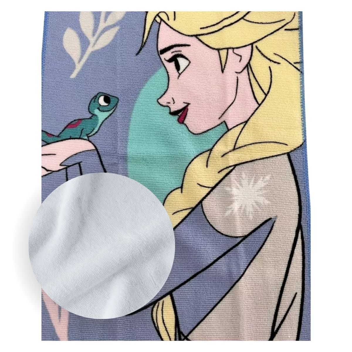 GENERICO - Toalla de 30x50cm Dibujo Animado Princesa de Hielo Multiuso.