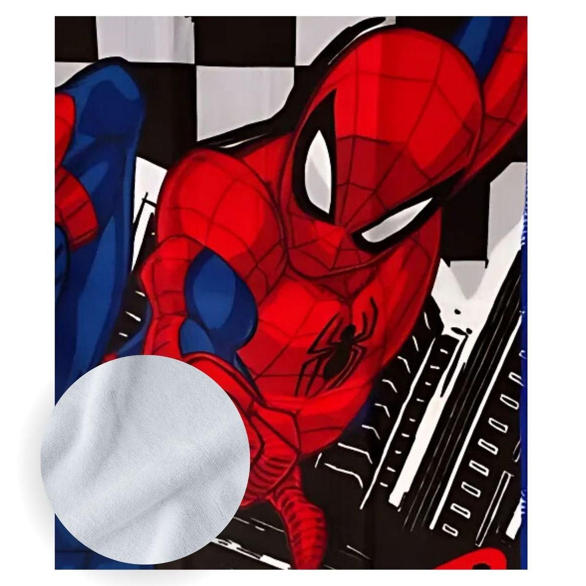 GENERICO - Toalla de 30x50cm Dibujo Animado SuperHeroe Aracnido Multiuso.