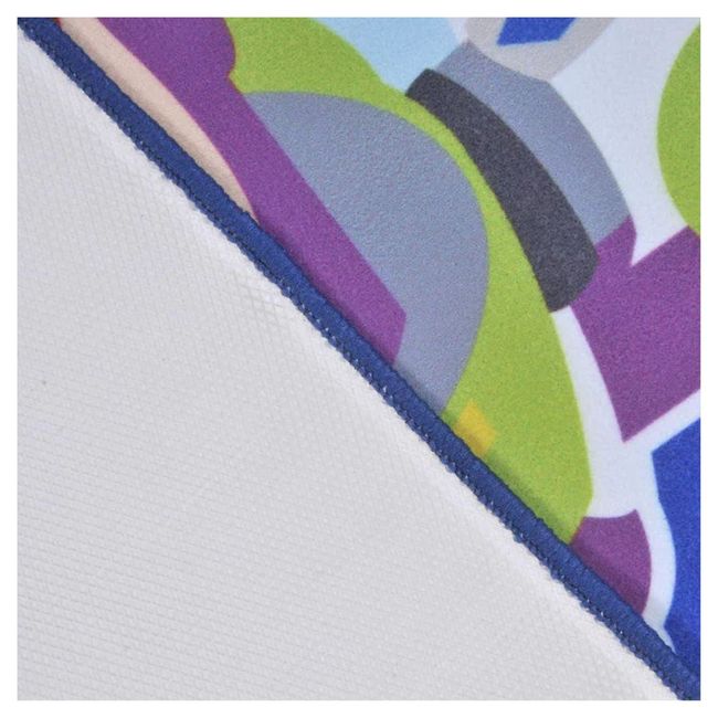 GENERICO - Alfombra Bajada de Cama de 90x56cm Dibujo Animado Heroe Espacial.