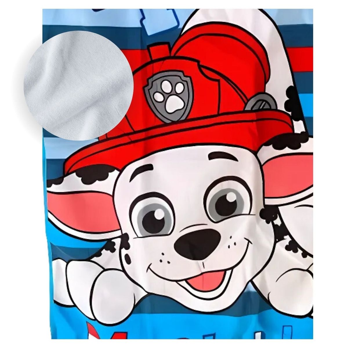 GENERICO - Toalla de 30x50cm Dibujo Animado Perro Dalmata Bombero Multiuso.