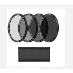 GENERICO - KIT FILTROS 55MM ND2 ND4 ND8 ND16 + ESTUCHE