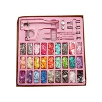 Set Alicate Snap 300 Botones de plasticos Metal a Presion