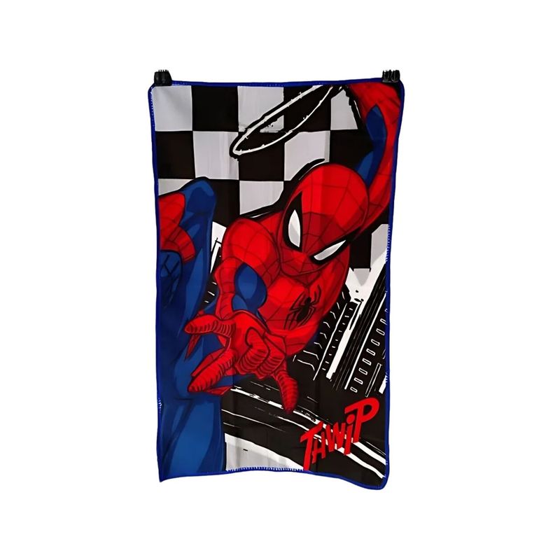 GENERICO - Toalla de 30x50cm Dibujo Animado SuperHeroe Aracnido Multiuso