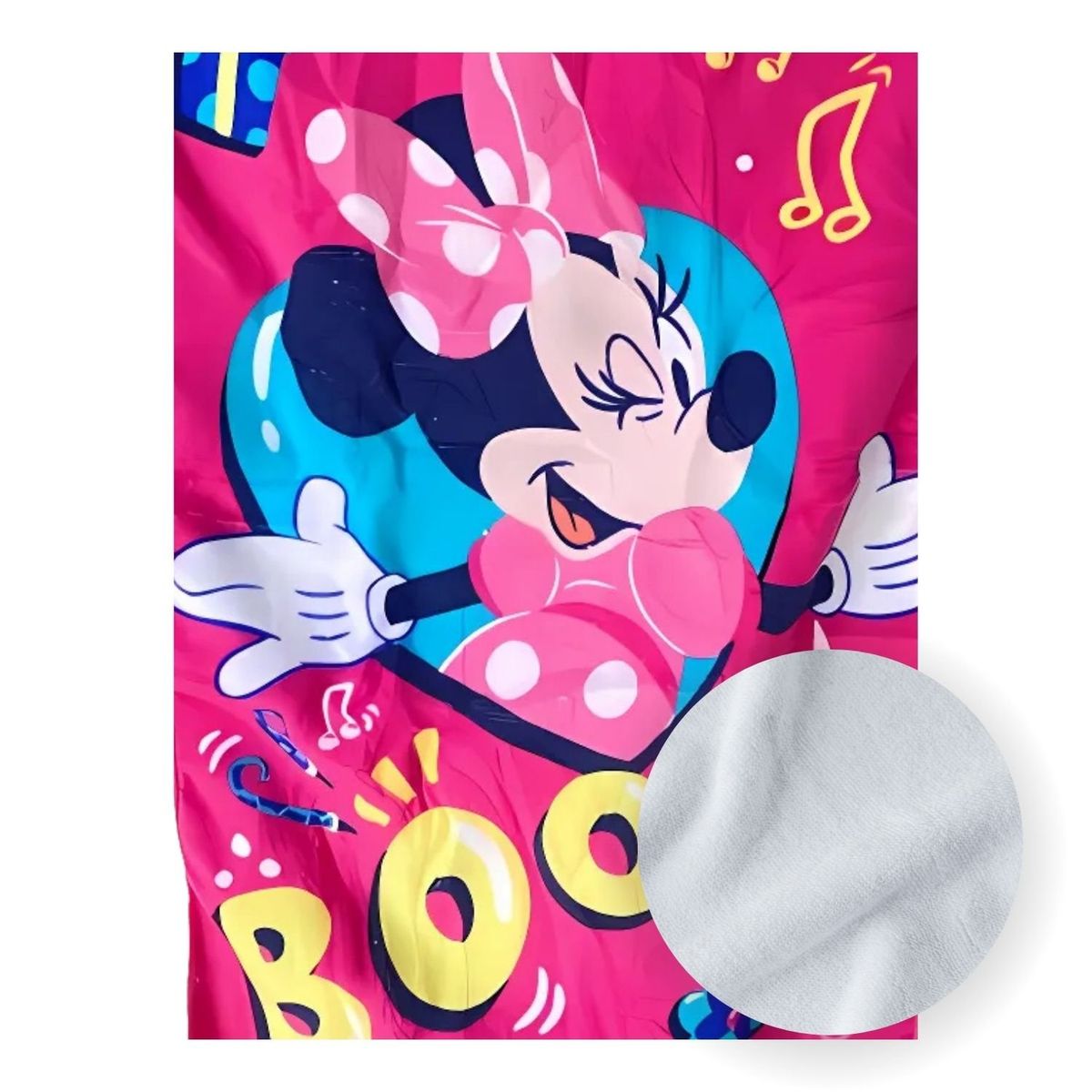 GENERICO - Toalla de 30x50cm Boom Dibujo Animado Ratona Multiuso Infantil