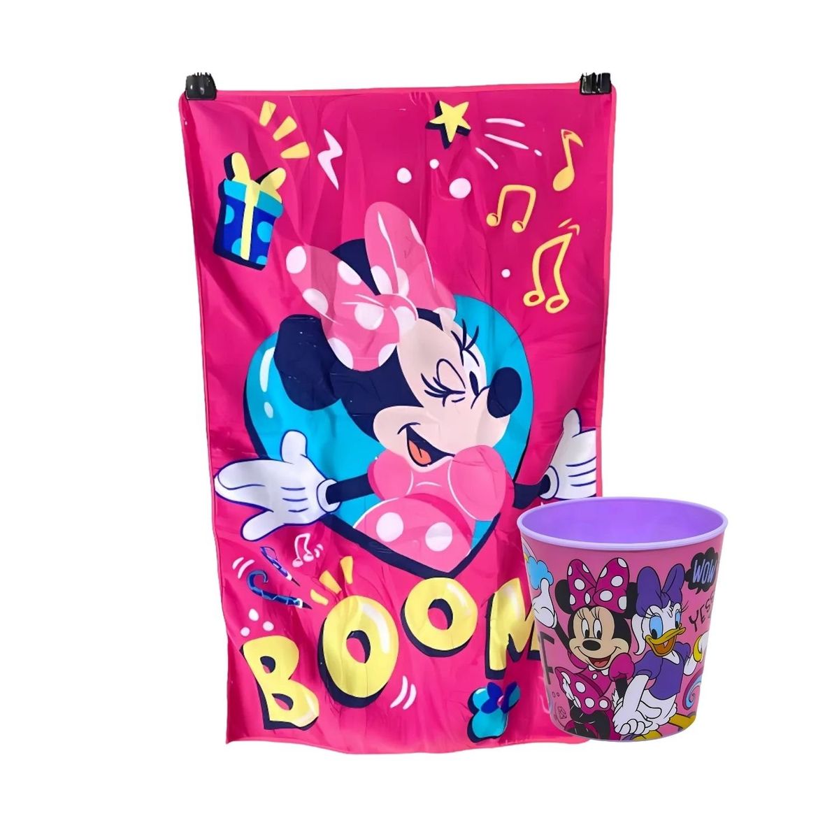 GENERICO - Toalla de 30x50cm Boom Balde Playa Dibujo Animado Ratona