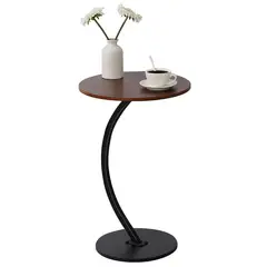 GENERICO - Mesa De Centro Lateral Living Vanguardia Madera Natural
