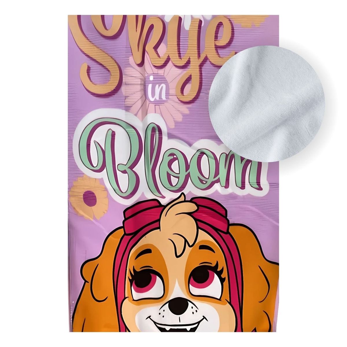 GENERICO - Toalla de 30x50cm Dibujo Animado Cachorra Multiuso Infantil