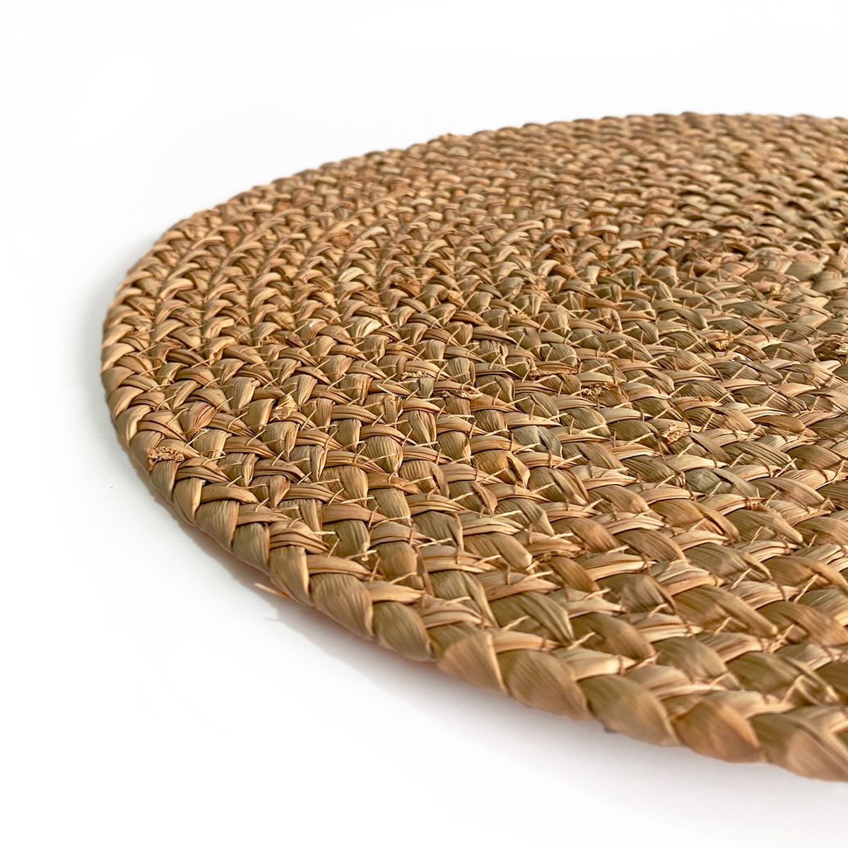 KAWI - Set 4 individuales fibras naturales 35cm diametro Ubud Kawi