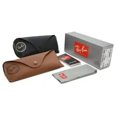 RAY BAN - Lentes de Sol Round Metal RB3447 Degrade negro/azul 50-21