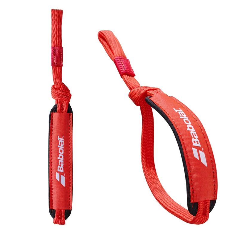 BABOLAT - Cordón Pádel Babolat Wrist Strap Rojo