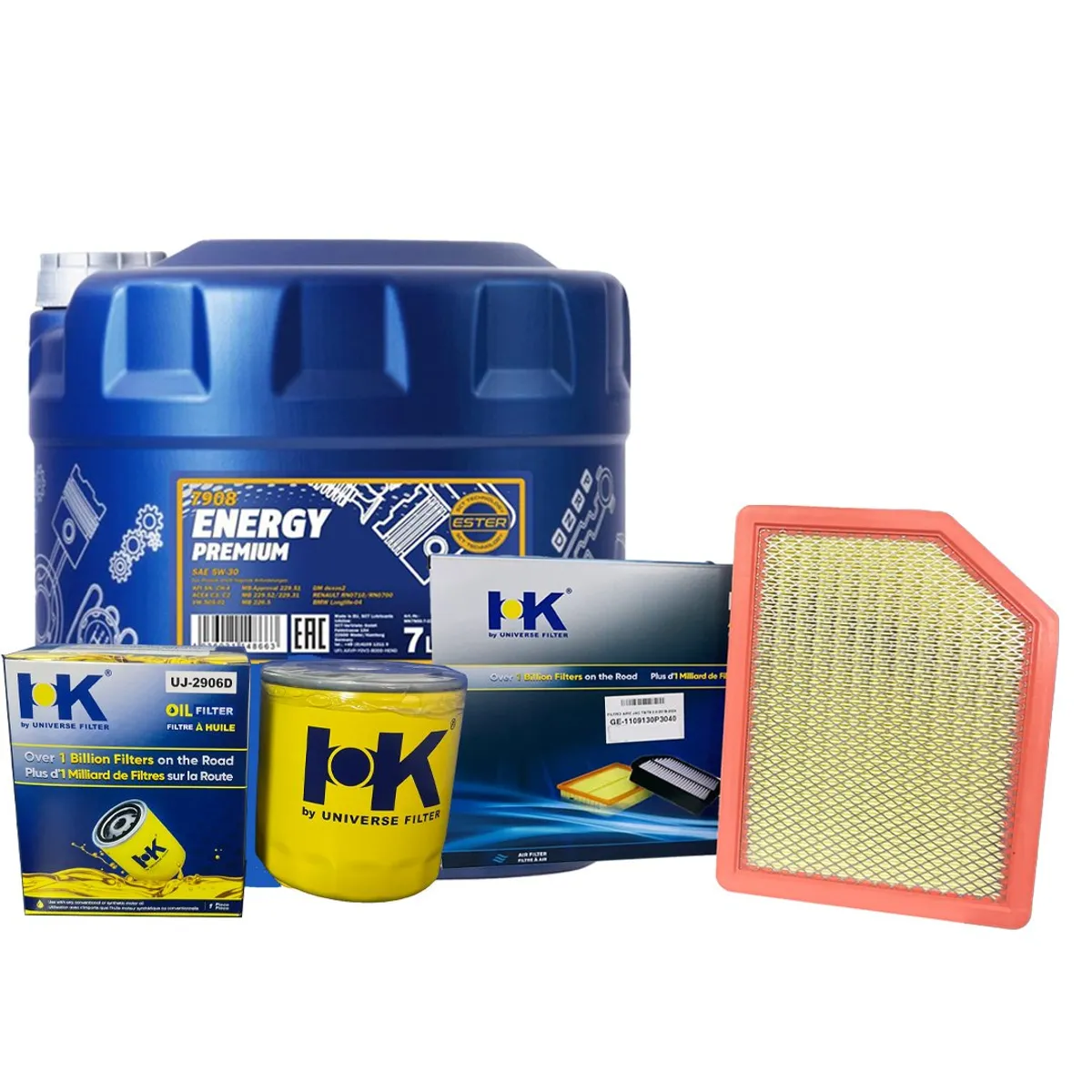 HK - Kit mantención JAC T6 / T8 2 2018-2024 MED