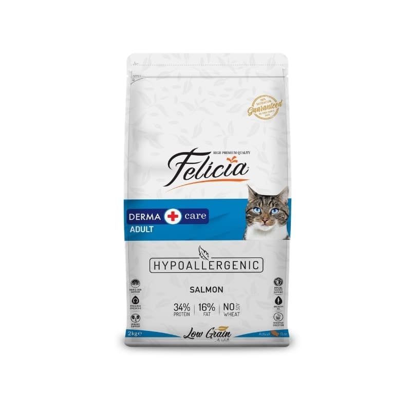 GENERICO - Alimento Gato Felicia Hipoalergénico Salmón - 2 kgs