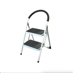 BOLTON - Escalera Metálica de 2 Peldaños Soporta 150 Kg