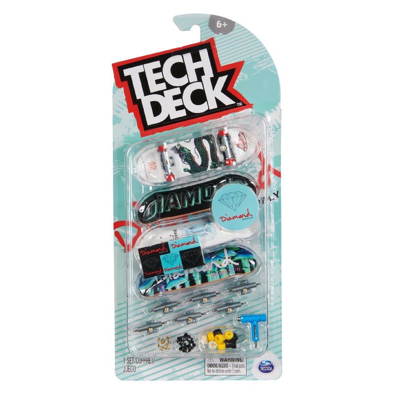 ANSALDO - TECH DECK PACK DE 4 - DIAMOND