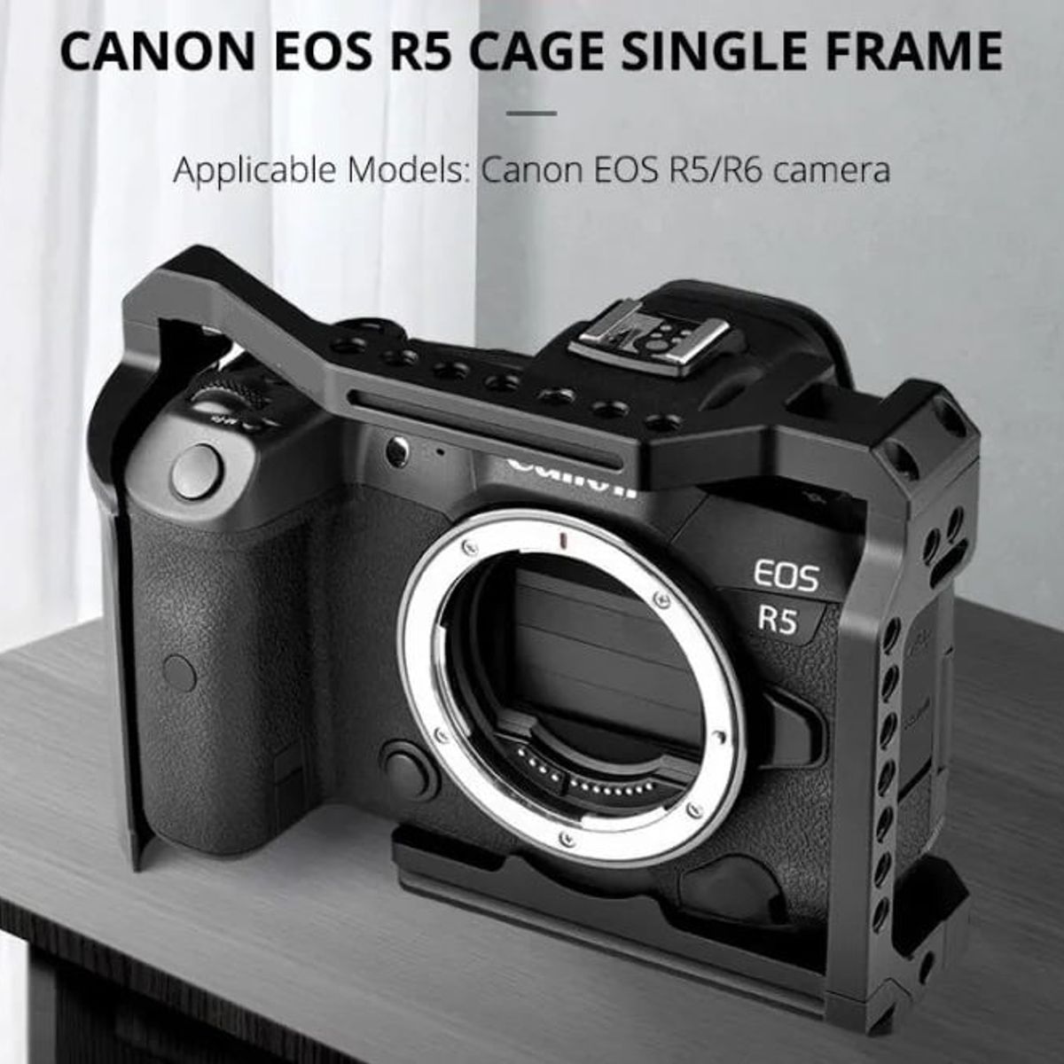GENERICO - CAGE JAULA METÁLICA PARA CANON R5 R6
