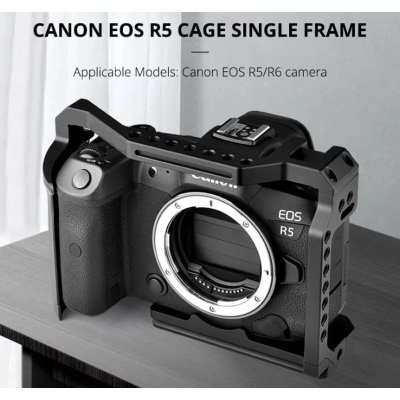 GENERICO - CAGE JAULA METÁLICA PARA CANON R5 R6