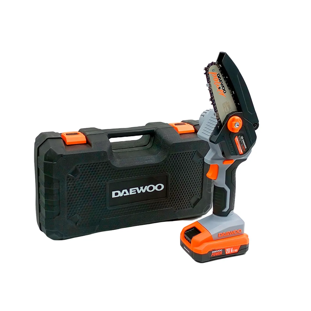 DAEWOO - Mini Motosierra Inalámbr C Bateria Dalmch20-1k Daewoo 20v