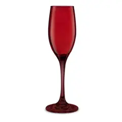 ALLEGRA - Set 4 Copas Espumante 180cc Full Rojo