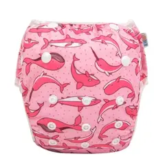 ALVABABY - Pañal de Natación Piscina Reutilizable Unicornio del mar