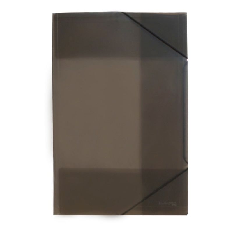Dimerc - Carpeta Con Elastico Oficio Color Humo Dimerc