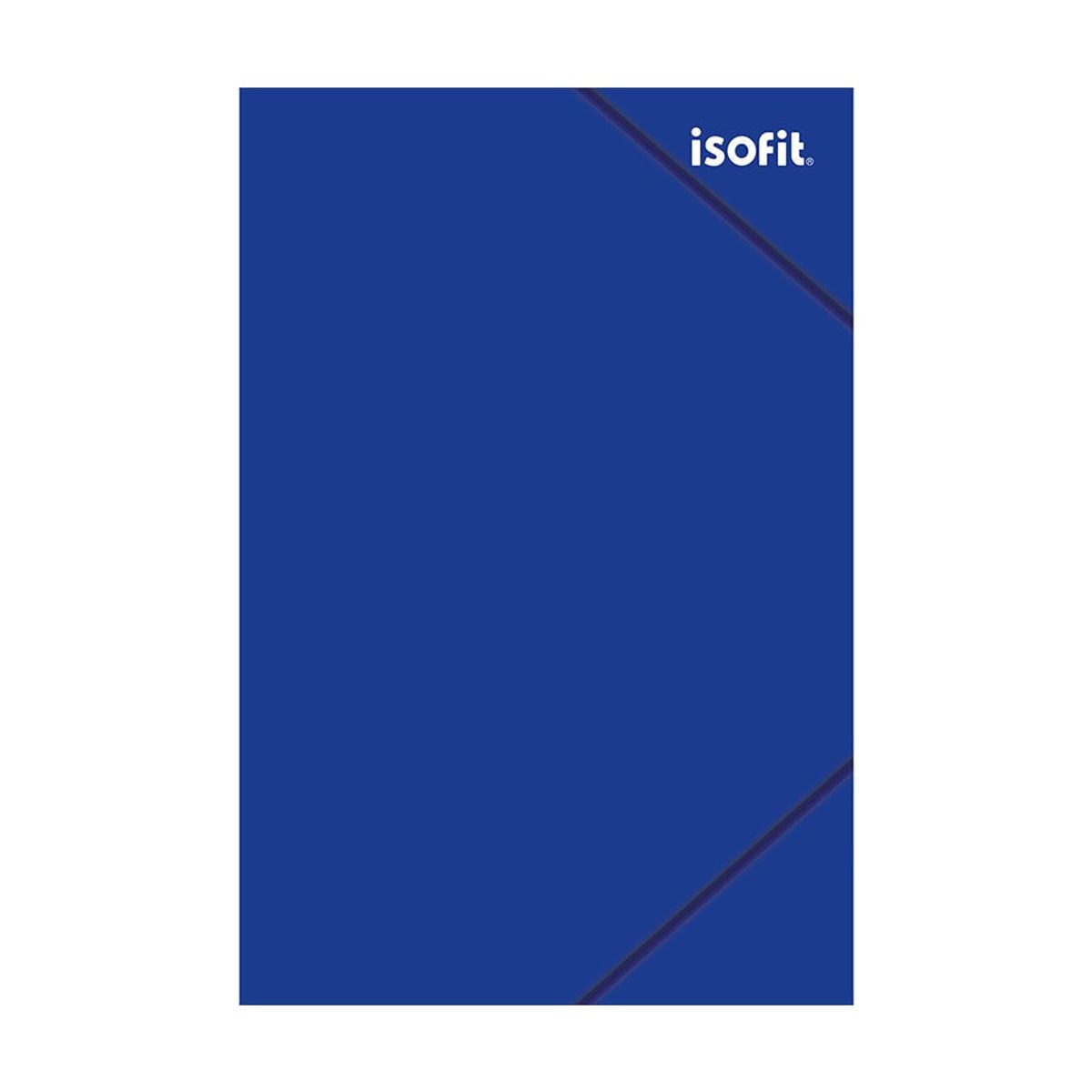ISOFIT - Carpeta con Elastico Oficio Color Azul Isofit