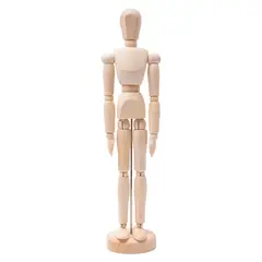 CREATIVE - Maniqui Articulado De Madera Para Dibujo 30 Cm